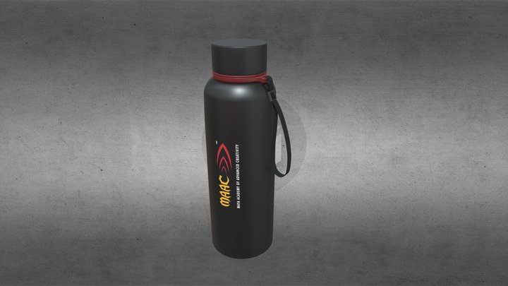 Water Bottle 3D Model