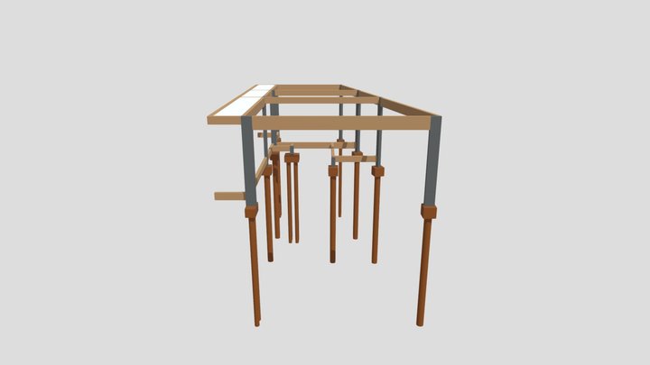 3D PARA QR CODE 3D Model