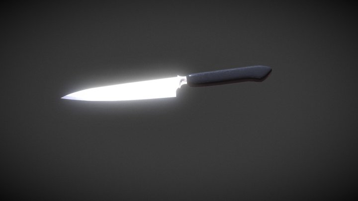 kitchen knife 3D Model