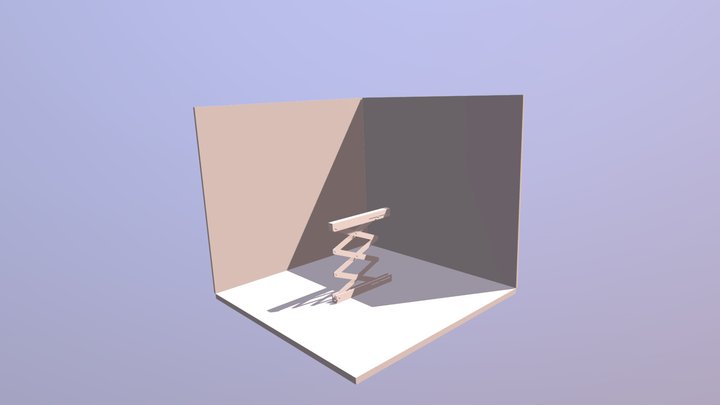 Scissor-mech 3D Model