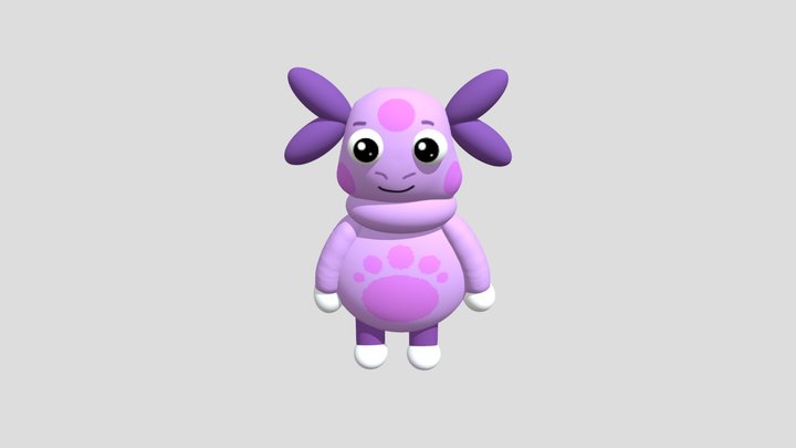 Лунтик 3D Model
