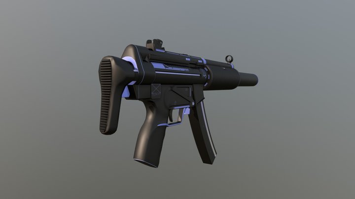 MP5-SD  |  ELECTRIC 3D Model