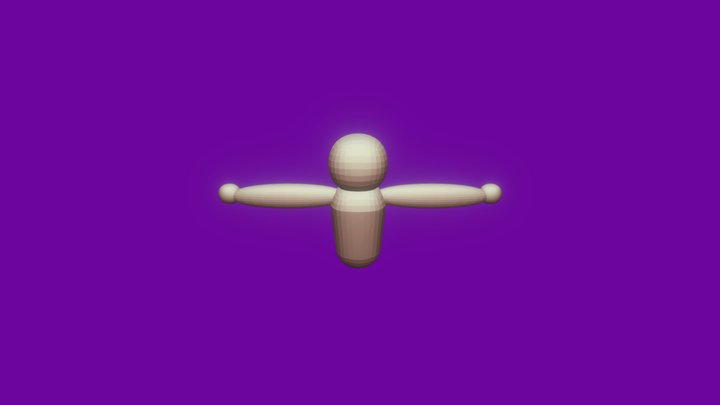 The Worst Gorilla Tag Fangame Player Model 3D Model