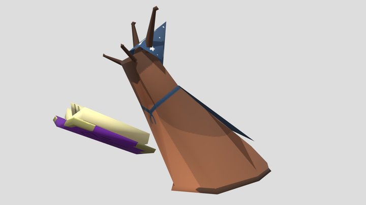 Wizard Slug 3D Model