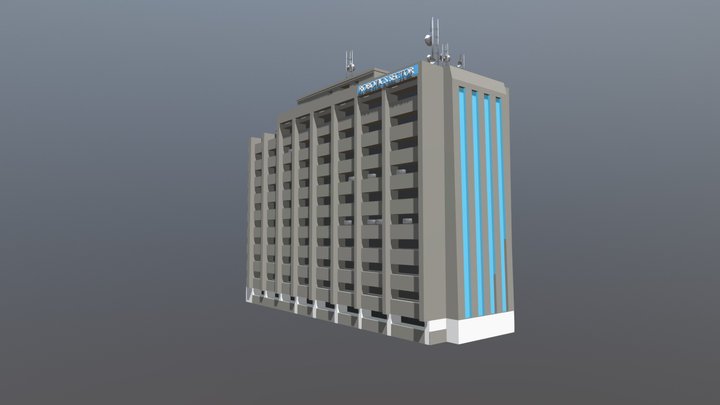 Office Building 3D Model