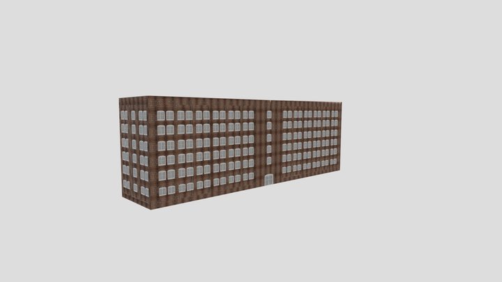 Star Valley Long Building 3D Model