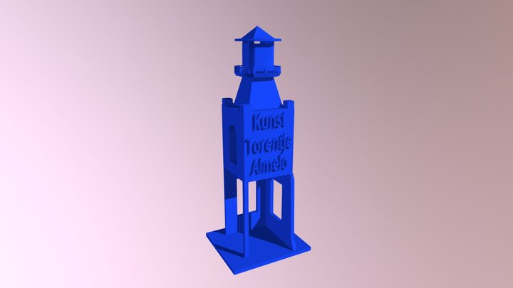 Kunsttorentje Almelo 3D Model
