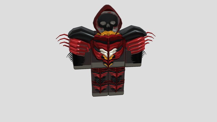 Roblox_Bone_Armour_with_skull 3D Model