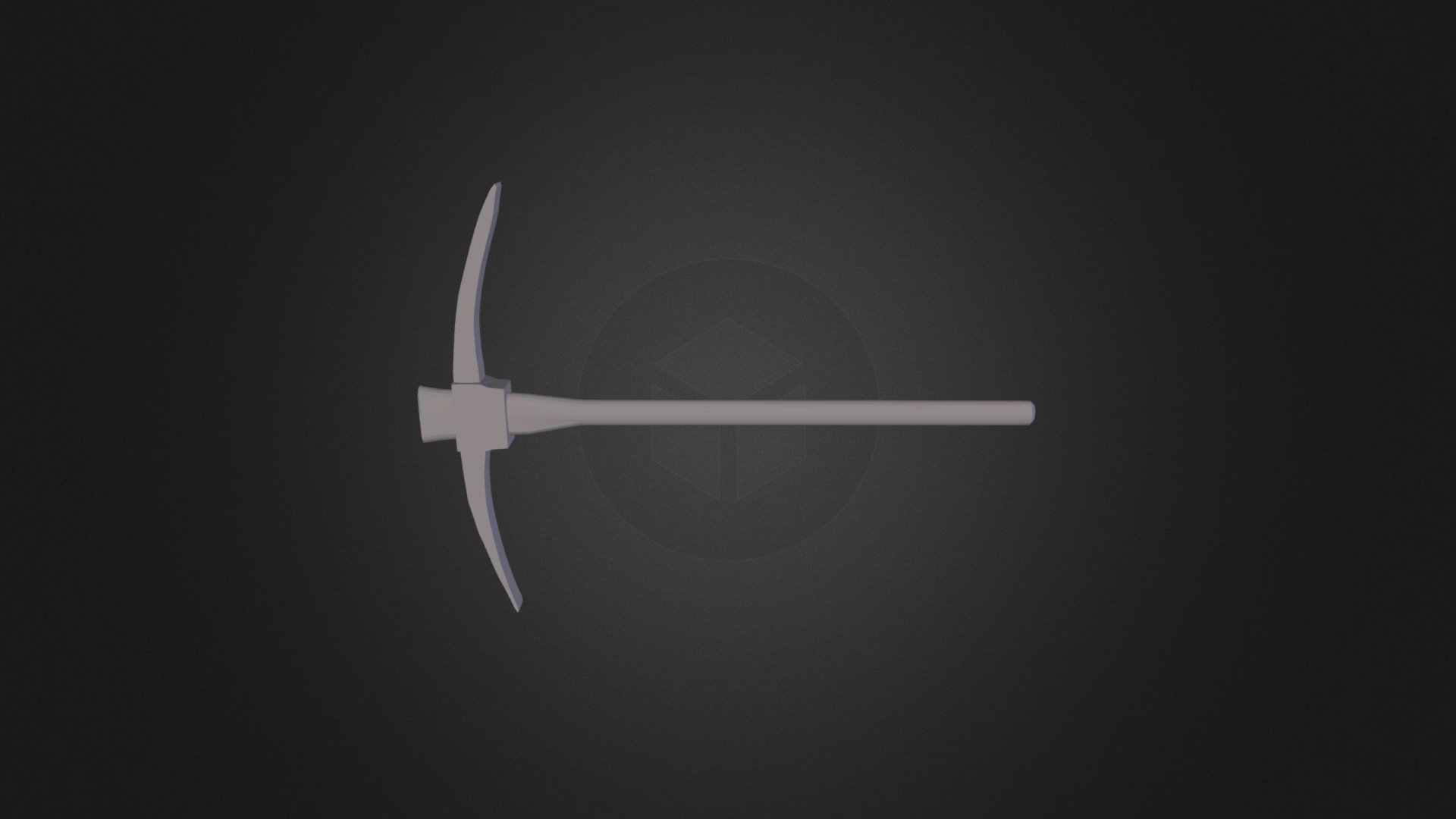 Pick Axe — Sketchfab embed 3D viewer