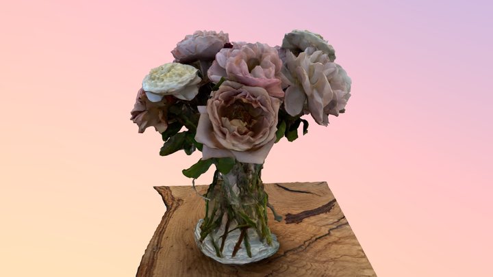 Day 083: The Rosey Posey Bouquet – Modello 3D gratuito STL