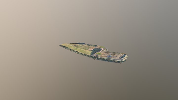 Pix4d Redruth Full Cell Simplified 3d Mesh 3D Model