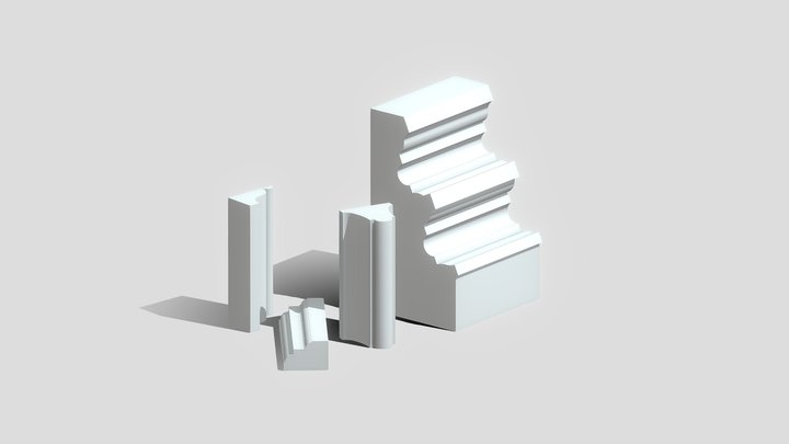 Gothic Tracery 3D Model
