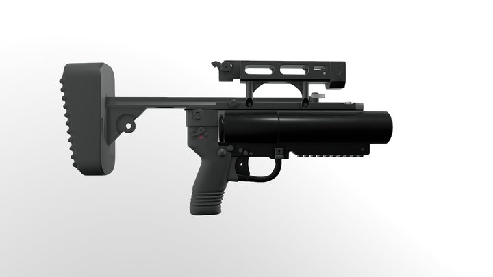 KGL 40mm KALE KALIP (Grenade Launcher) 3D Model