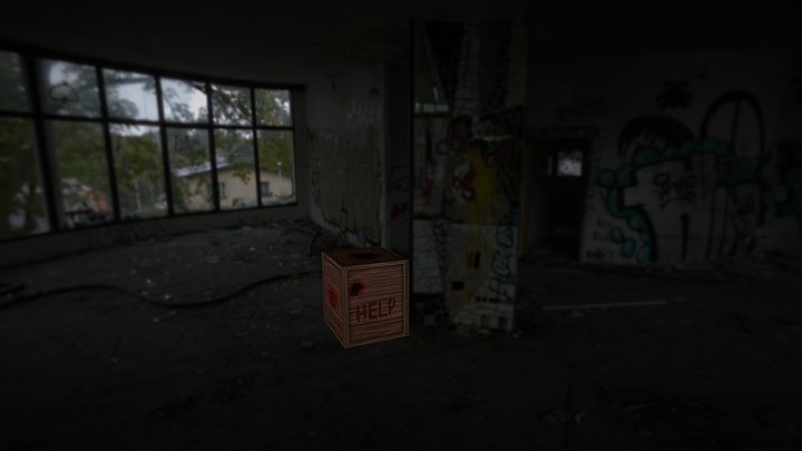 Box Zombie 3D Model