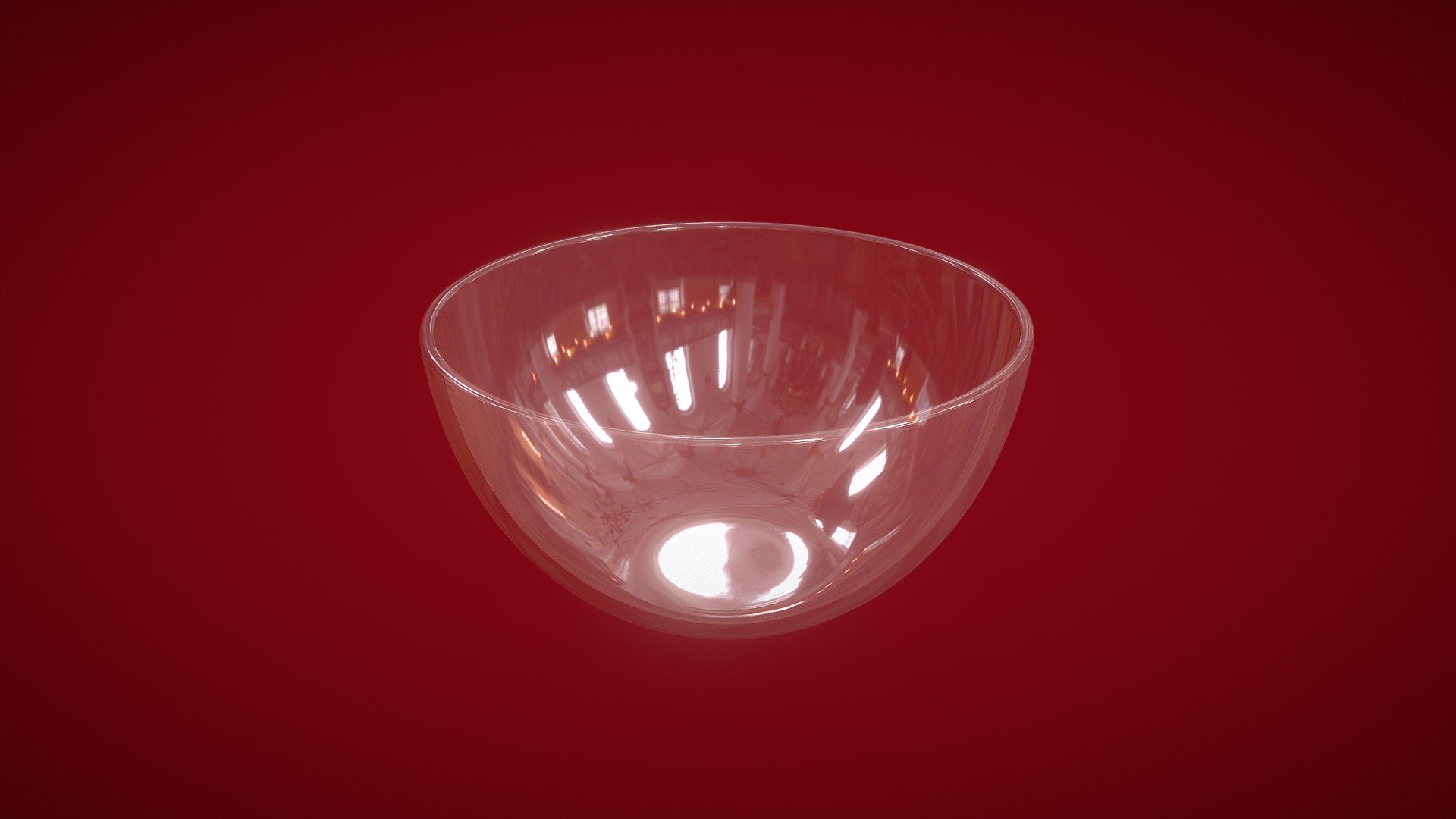 Glass Bowl.