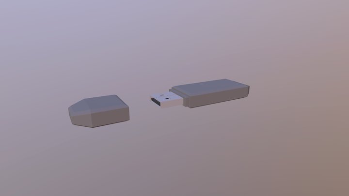 USB 3D Model