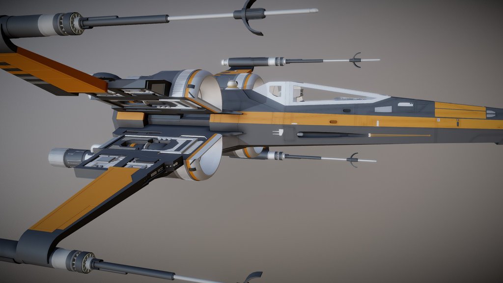 Poe Dameron's Black X-Wing (The Force Awakens)