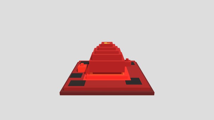 Lava Bubble - Voxel 32x32 – Gratis 3D-model STL