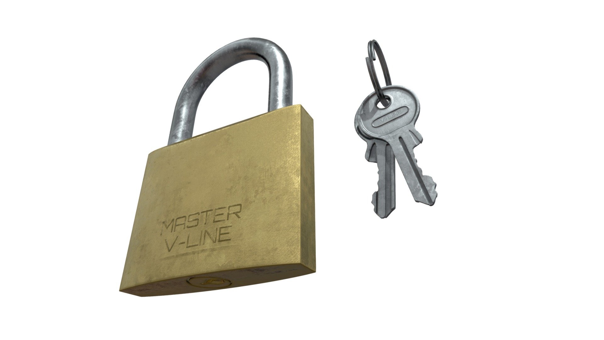 Padlock - Buy Royalty Free 3D model by Adrian Kulawik (@AKStudio3D ...