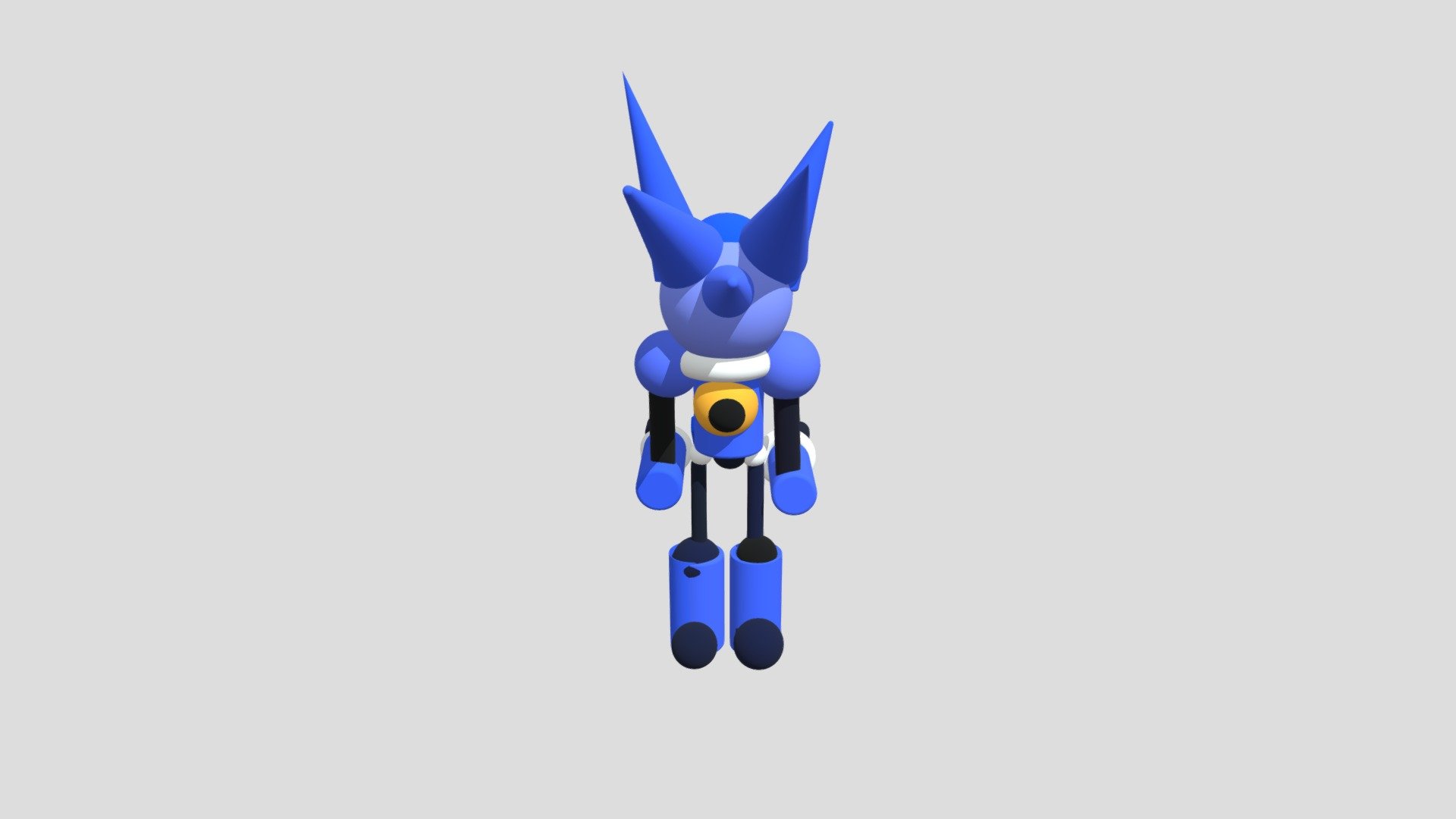 mecha sonic - Download Free 3D model by BlueChaosRing (@BlueChaosRing)  [dce61c8]