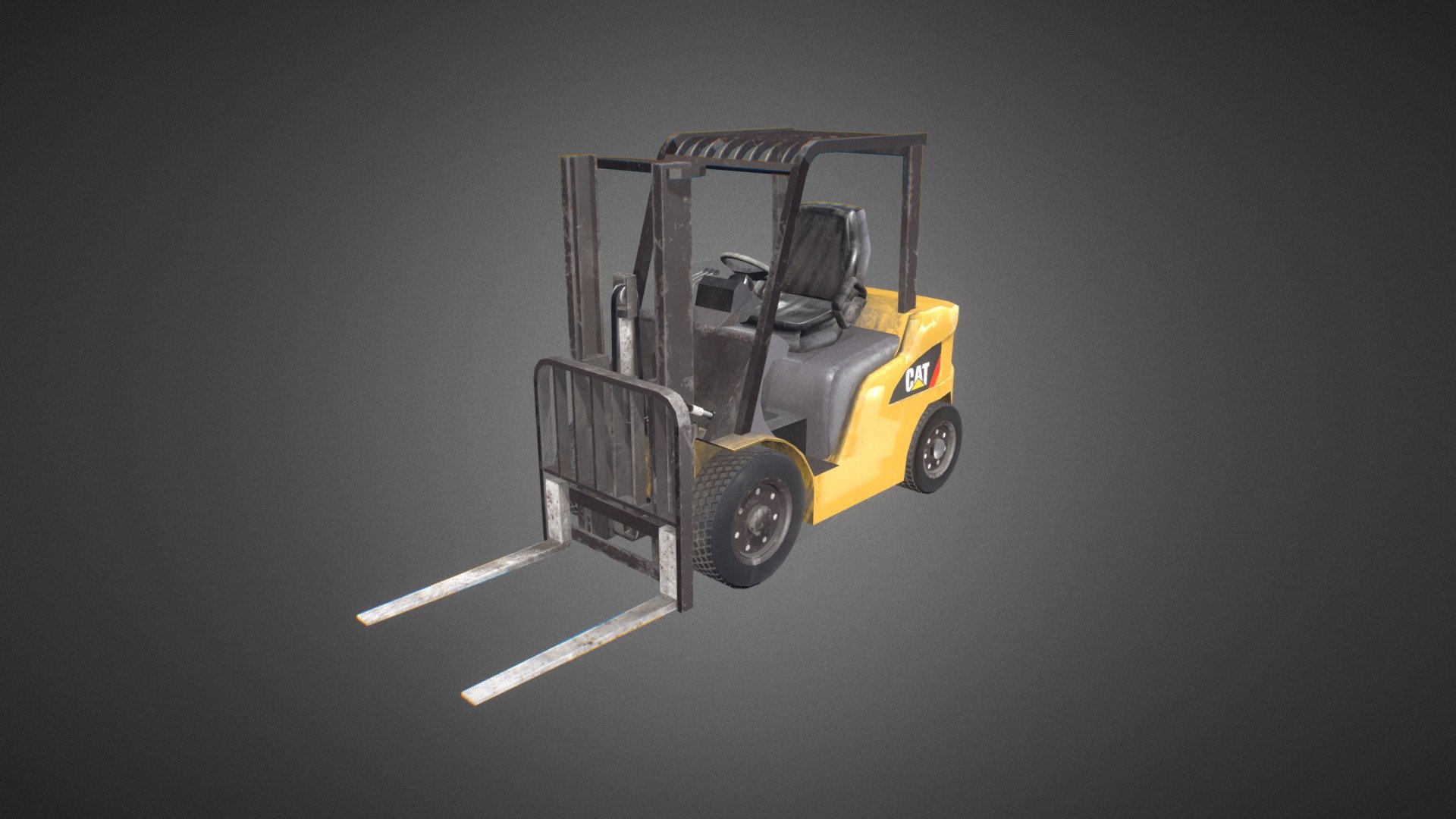 Forklift EP25-35 - Buy Royalty Free 3D model by CG Duck (@cg_duck ...