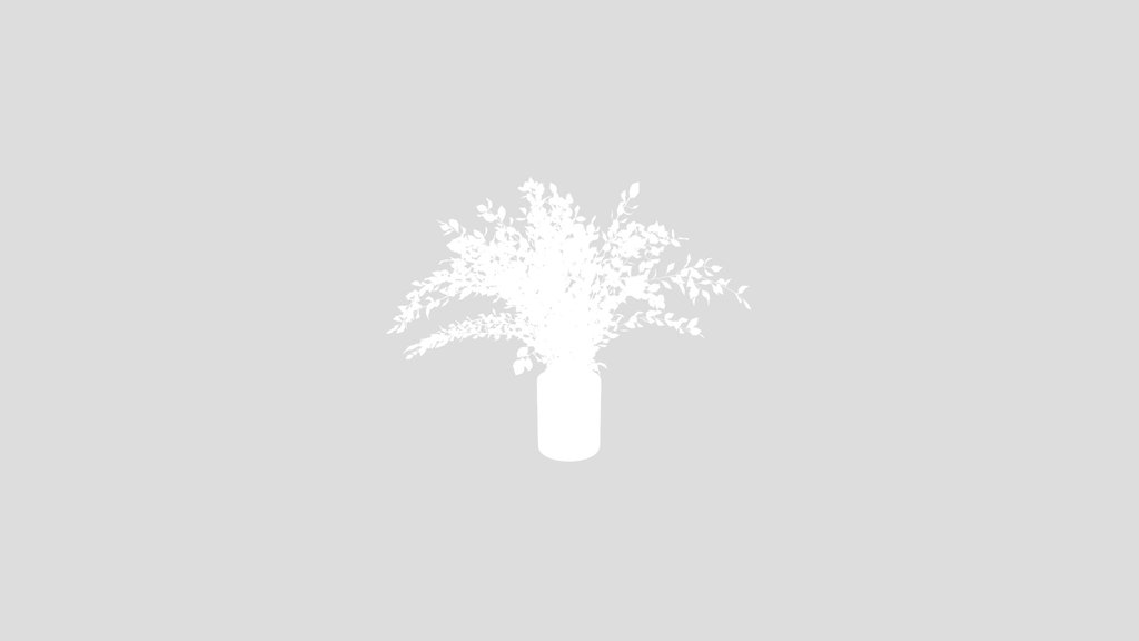 Green Foliage Vase