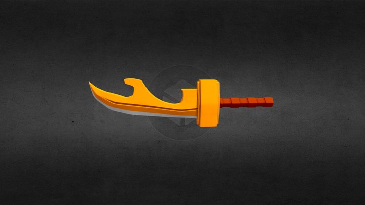 Sword Game 3D Model