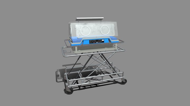 Incubator/Couveuse 3D Model