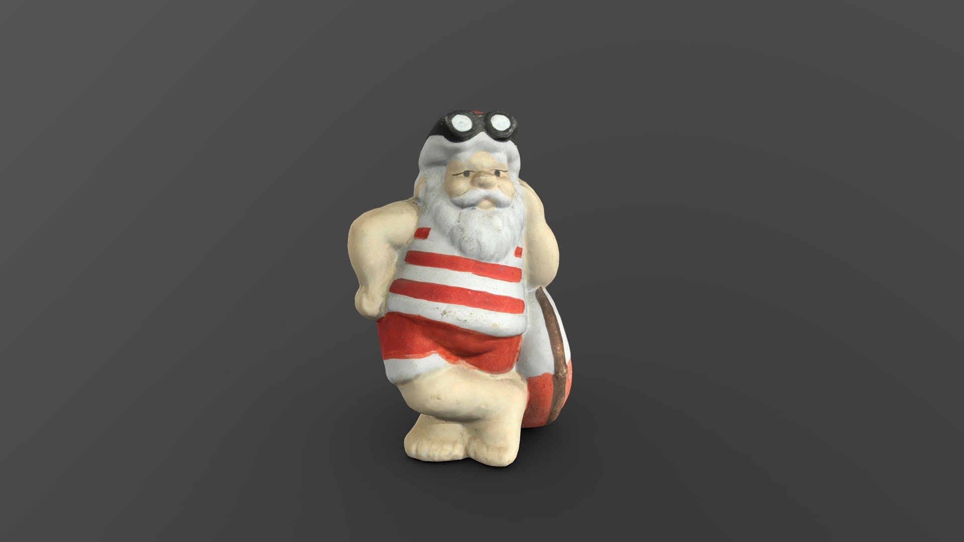 Beach Rescue Santa - Download Free 3D model by Nik (@nikska) [bcf883b ...