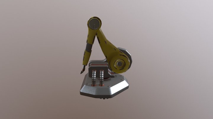 Factory: Production Line Bot 3D Model