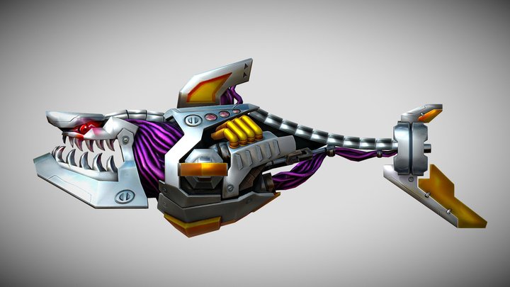 HSW Robot Shark – Modello 3D gratuito STL