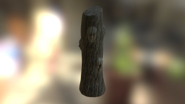 Tree -scary theme 3D Model