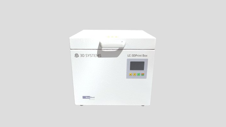 固化箱 3D Model