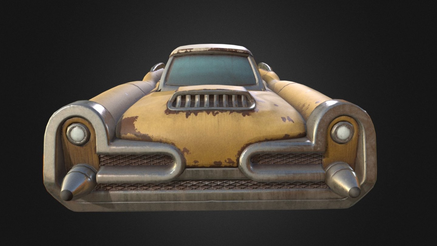 Fallout 4 car фото 48