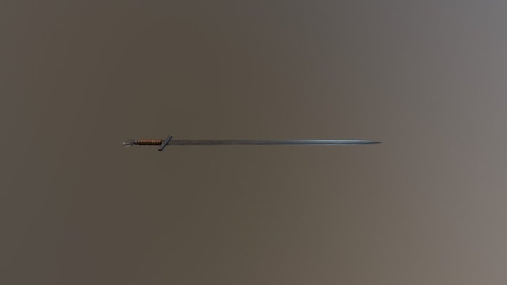 Basic sword 3D Model