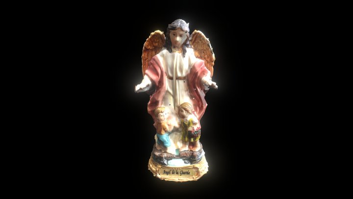 Virgen de las Lajas - Figura 3D Model