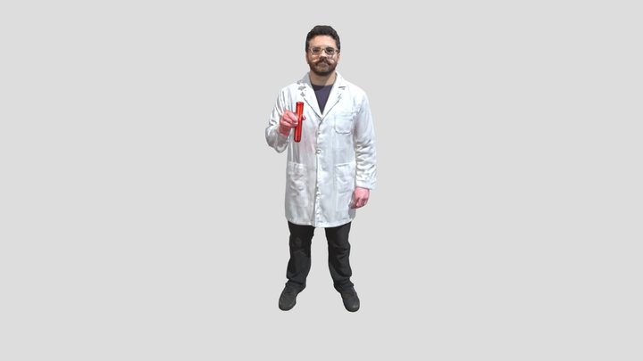 Scientist_in_the_Lab_1025151759_texture 3D Model