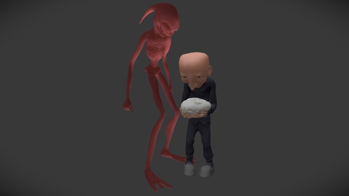 'The Egg' 3D Model