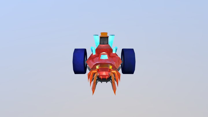 Steam Crab 3D Model