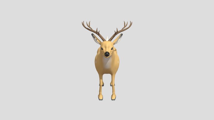 Deer 3D Model