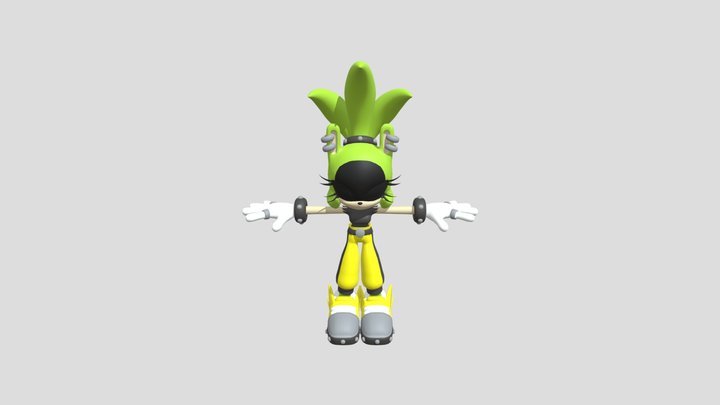 Surge The Tenrec 3D Model