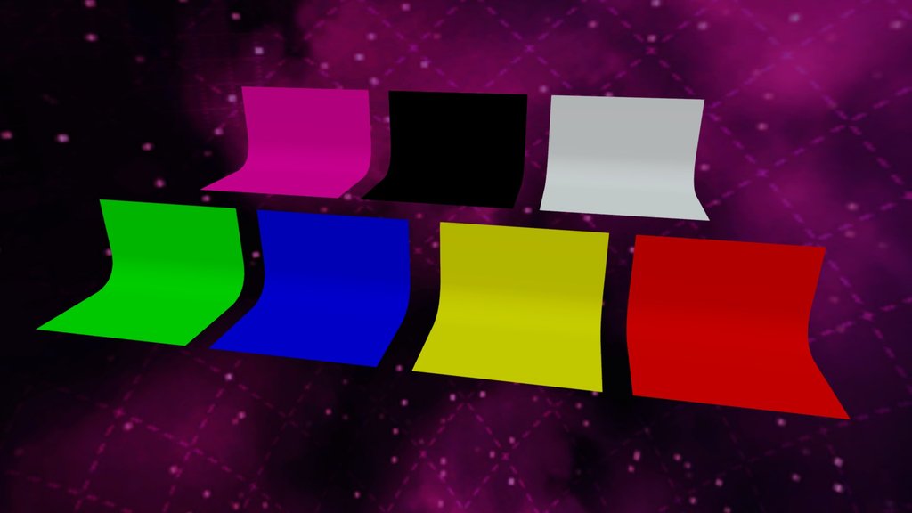 Backdrop Set (v1.2) .glb Low Poly FREE