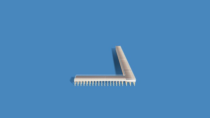 palangosTiltas 3D Model