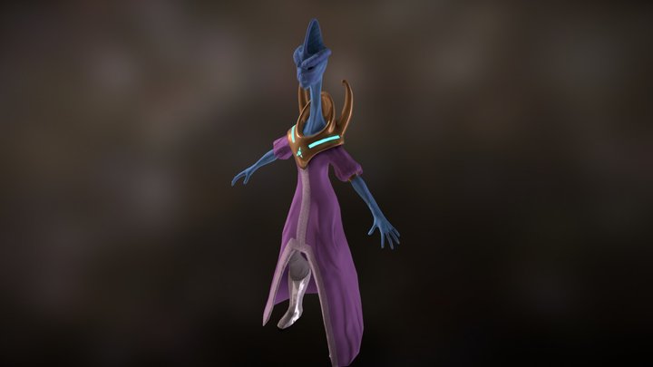 Alien Diplomat 3D Model