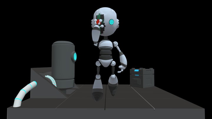 Robot 3D Model