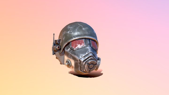 Ranger helmet 3D Model