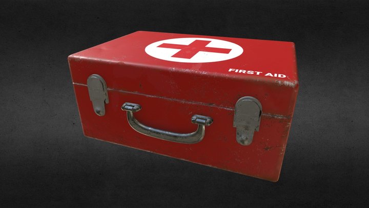 Trousse de premier soin - First Aid 3D Model