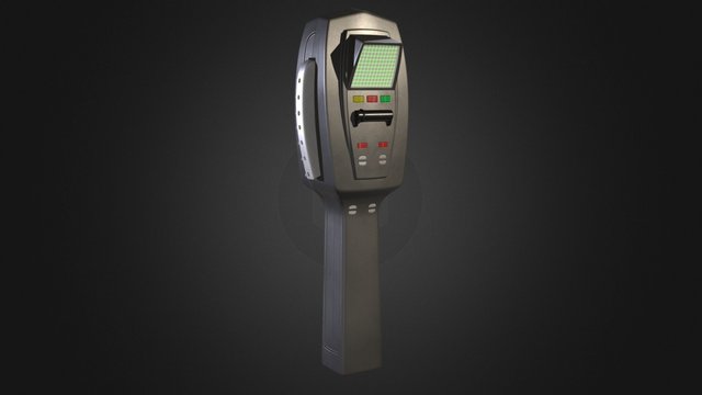 Ghostbusters PKE Meter 3D Model