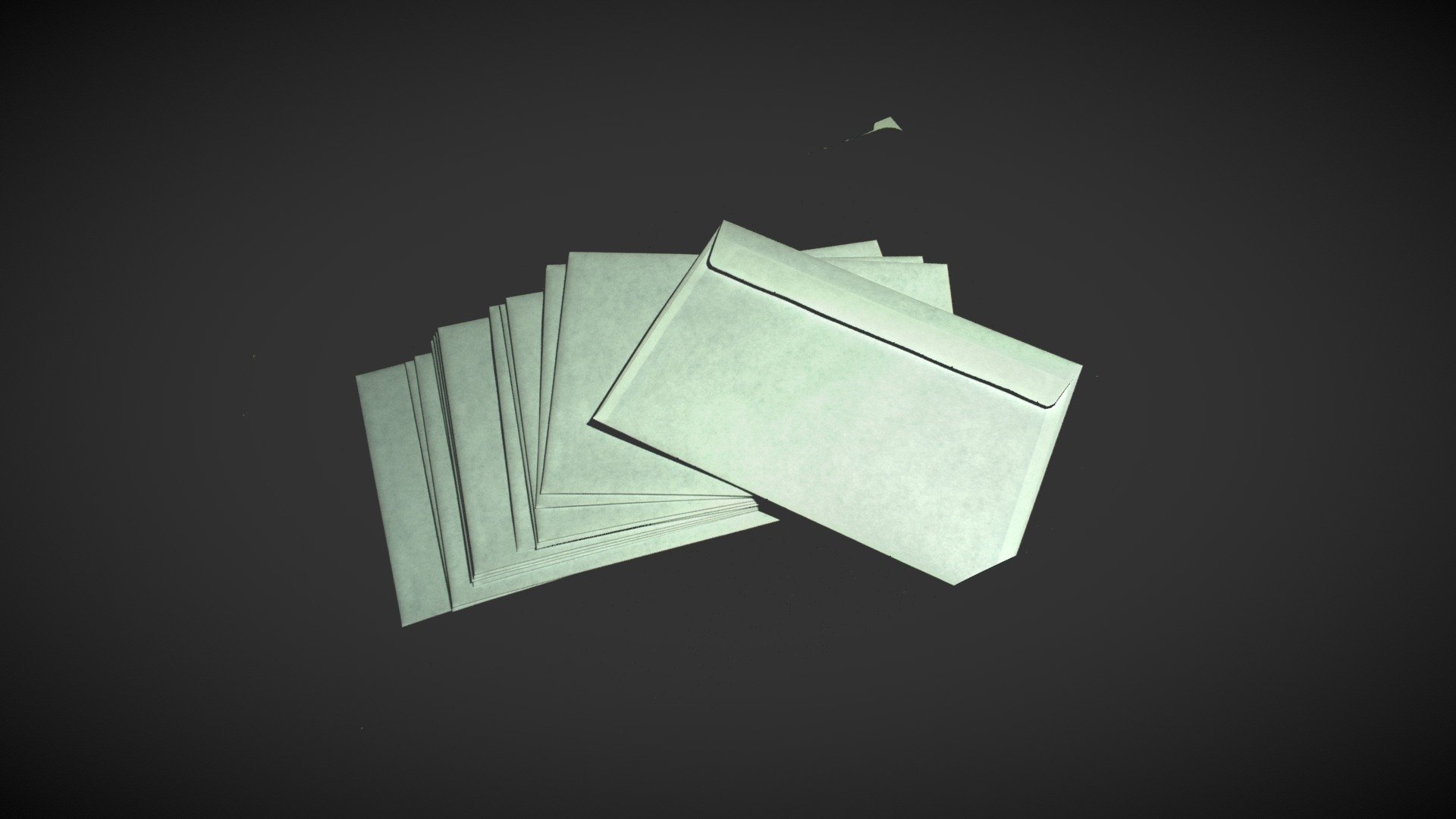 Paper letters - Zivid 3D machine vision