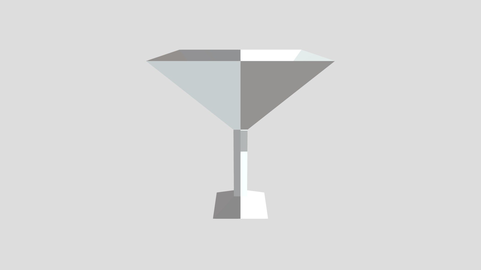 Martini Glass Object 10